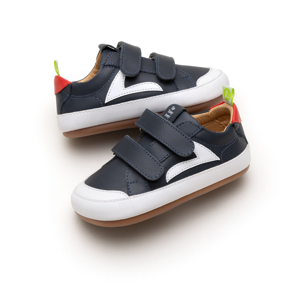 Tip Toey Joey Primeiros Hopper Navy White Tomato