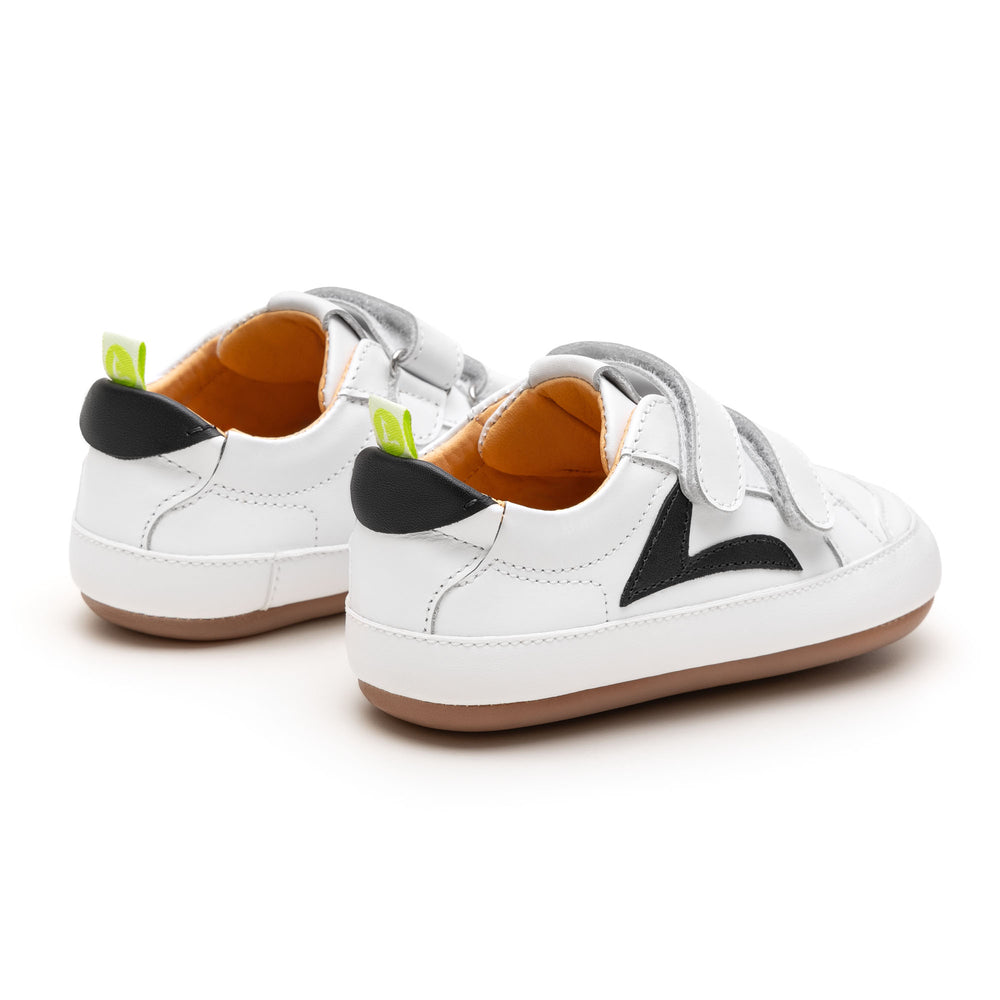 Tip Toey Joey Primeiros Hopper White Black