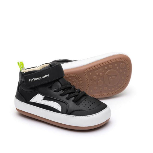Tip Toey Joey Primeiros Landy High Top Black White