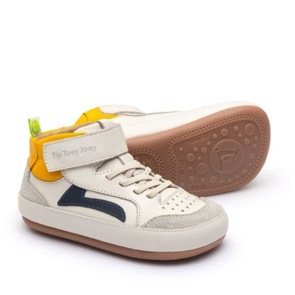 Tip Toey Joey Primeiros Landy High Top Tapioca Navy Caja