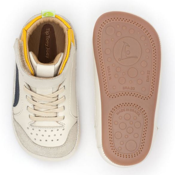 Tip Toey Joey Primeiros Landy High Top Tapioca Navy Caja