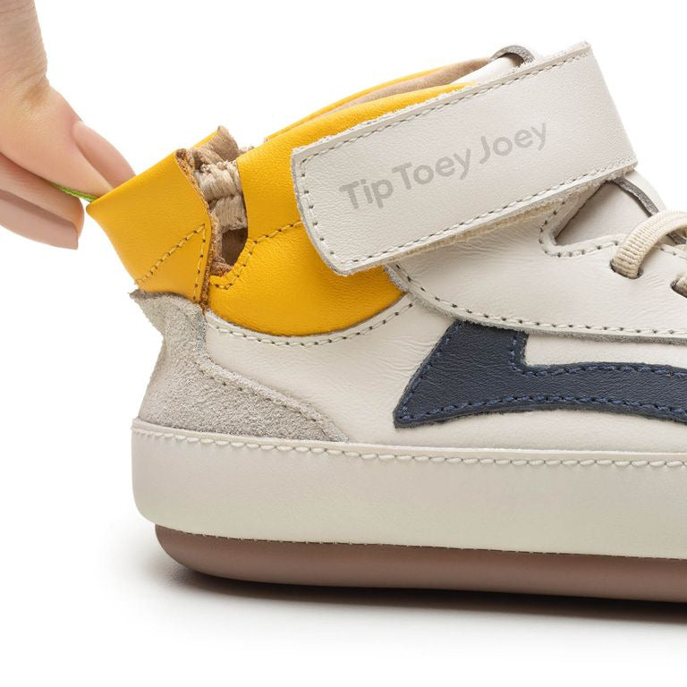 Tip Toey Joey Primeiros Landy High Top Tapioca Navy Caja