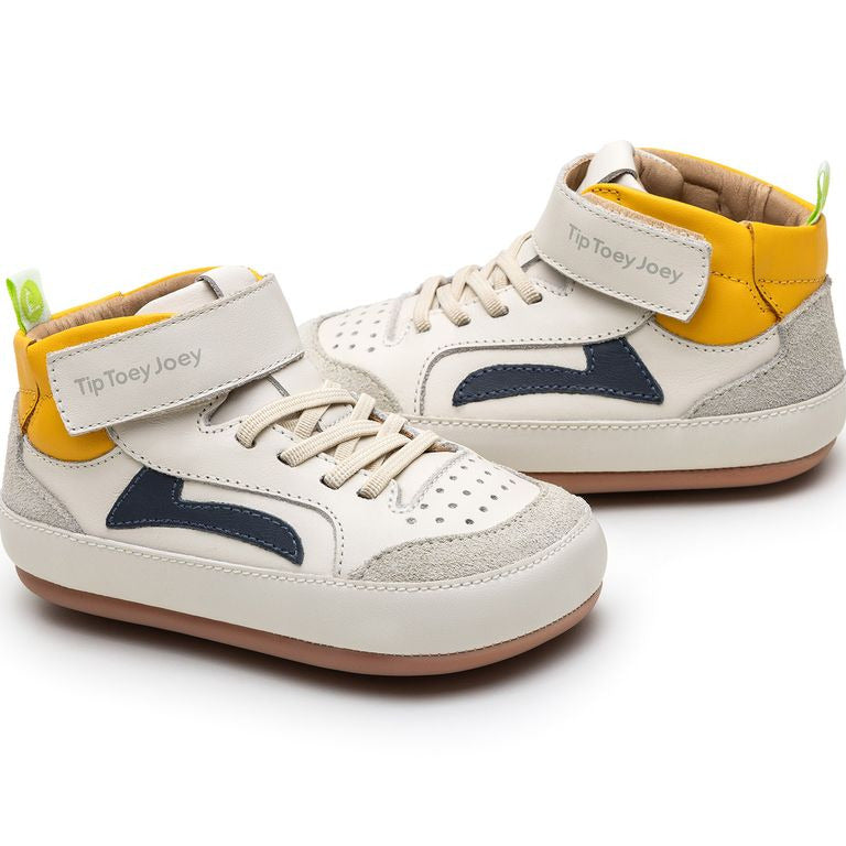 Tip Toey Joey Primeiros Landy High Top Tapioca Navy Caja