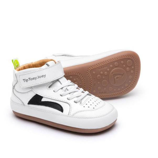 Tip Toey Joey Primeiros Landy High Top White Black
