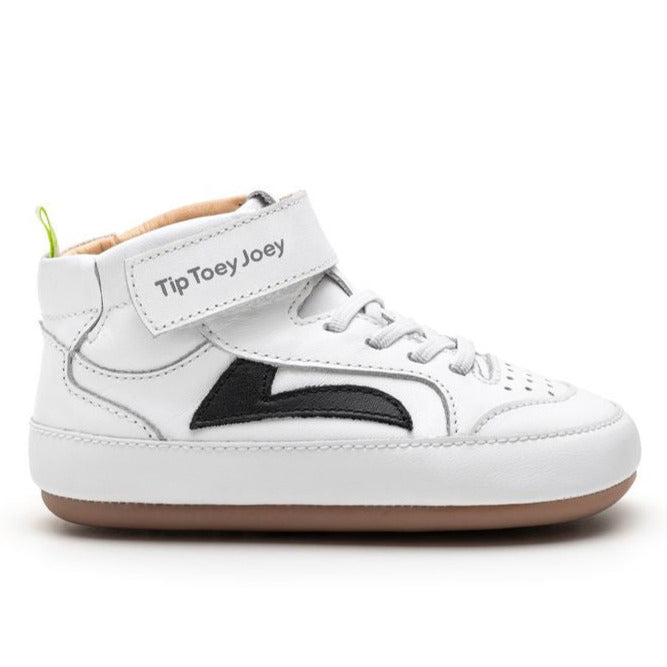 Tip Toey Joey Primeiros Landy High Top White Black