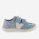 Victoria Barefoot Bosco Velcros Lona Azul