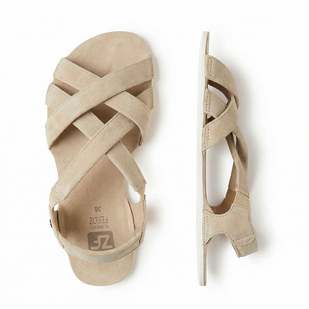 Zapato Feroz Adulto Meliana Beige Serraje