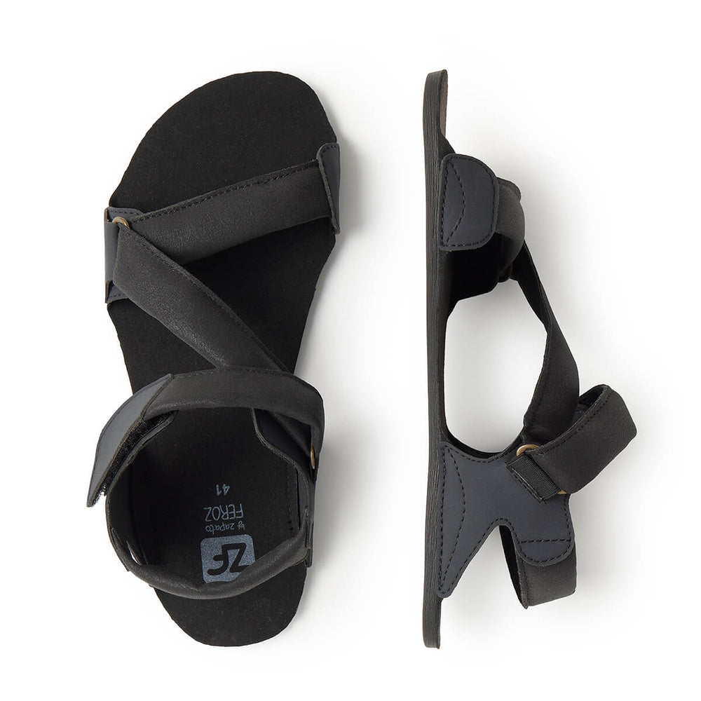 Zapato Feroz Adulte Freekers Oliva Negro Microfibra Serraje