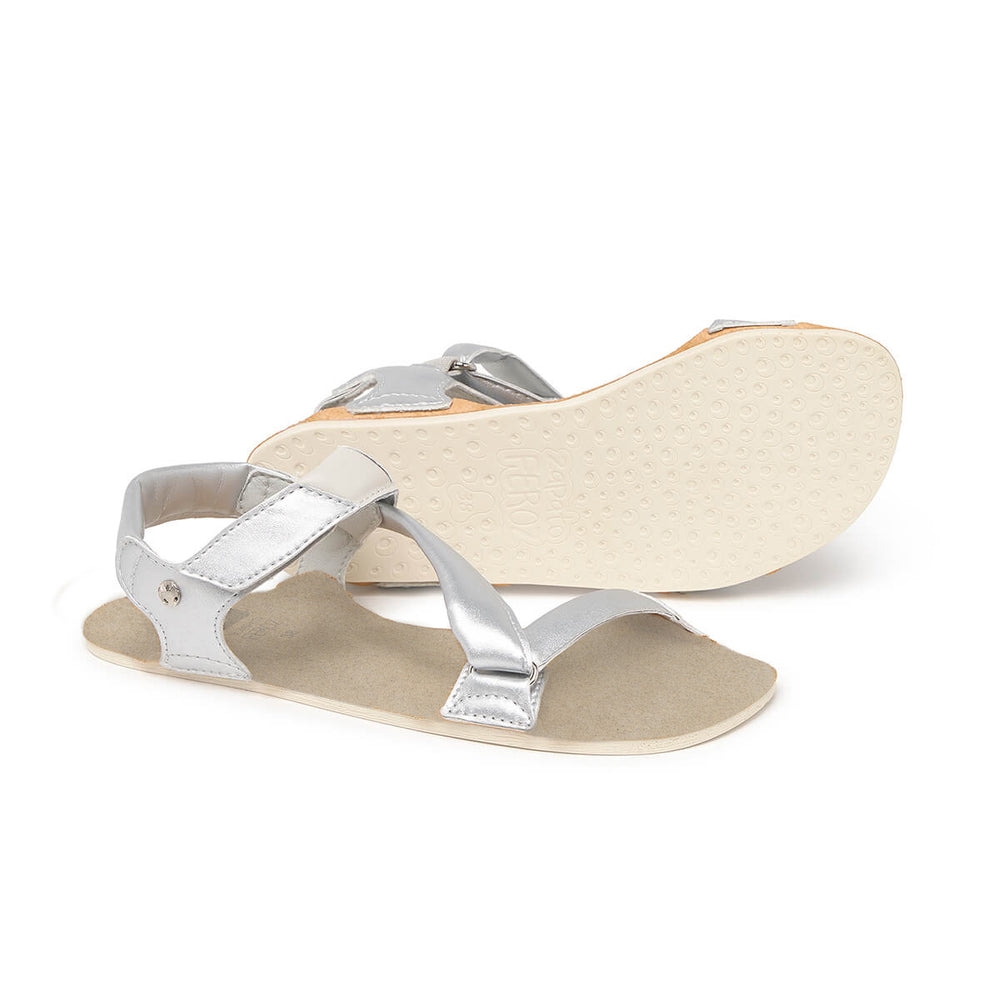 Zapato Feroz Adulto Oliva Plata Microfibra