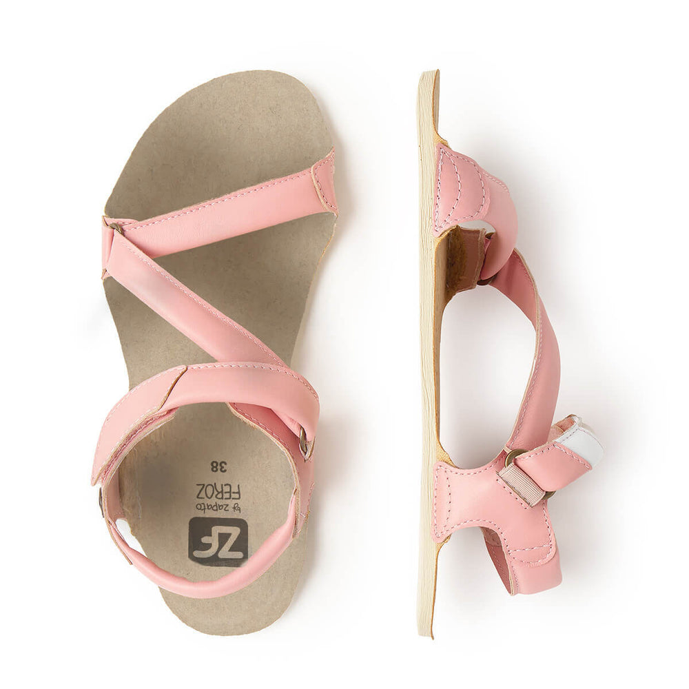 Zapato Feroz Adulto Oliva Rose Piel