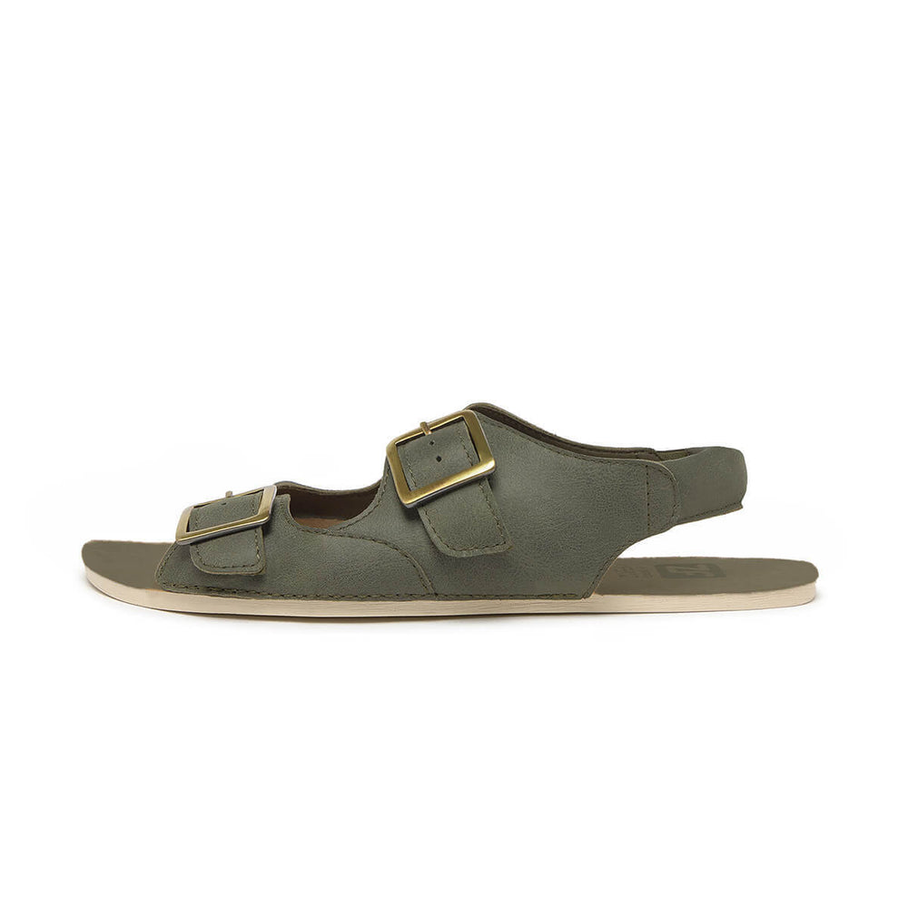 Zapato Feroz Adulto Saler Kaki Microfibra Serraje