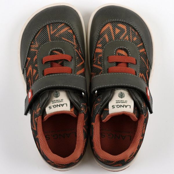 Langs Tikki Rock Vegan Grey Orange