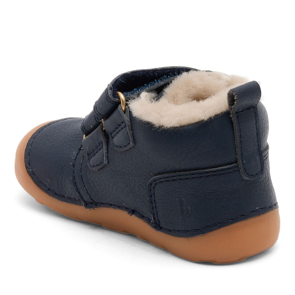 Bisgaard Niños Bisgaard Barefoot Carter Borreguito Azul Marino