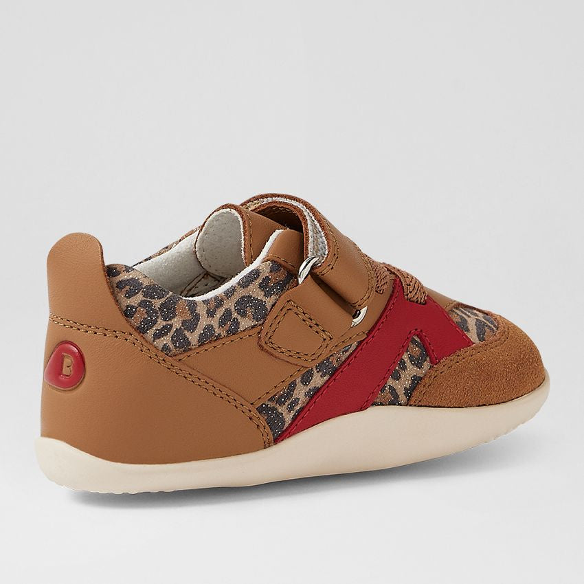 Bobux Xplorer Chase Caramel Leopard