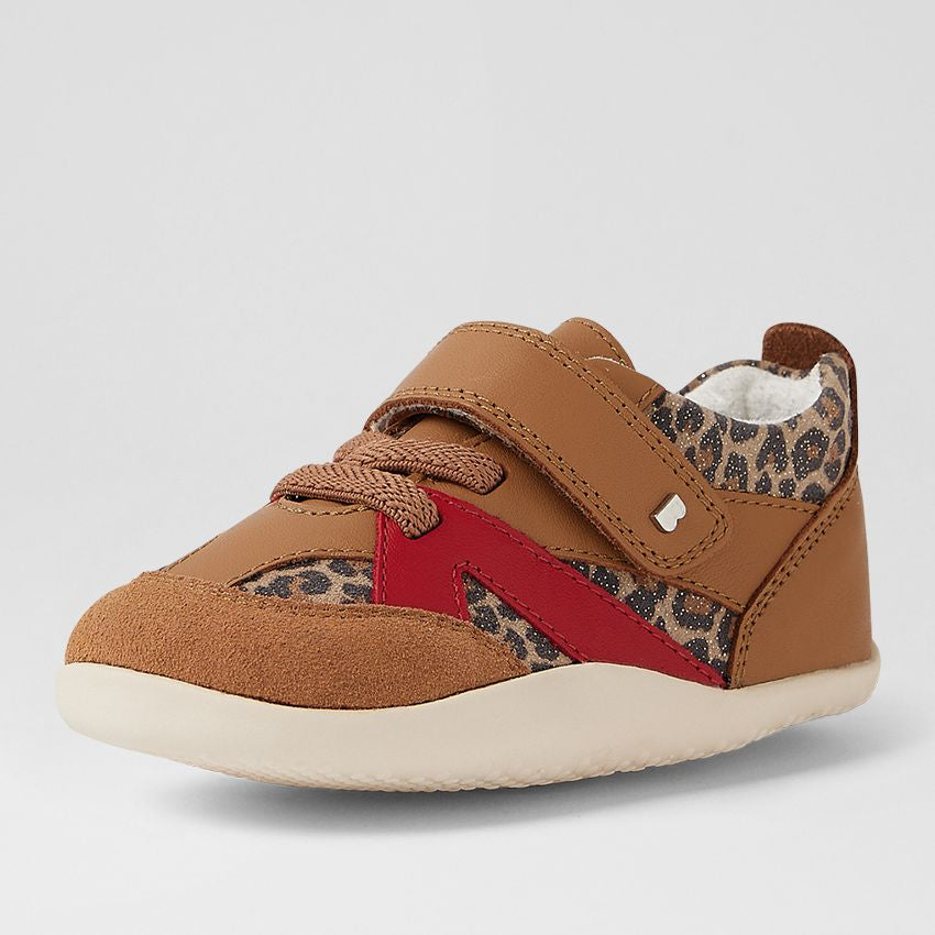 Bobux Xplorer Chase Caramel Leopard