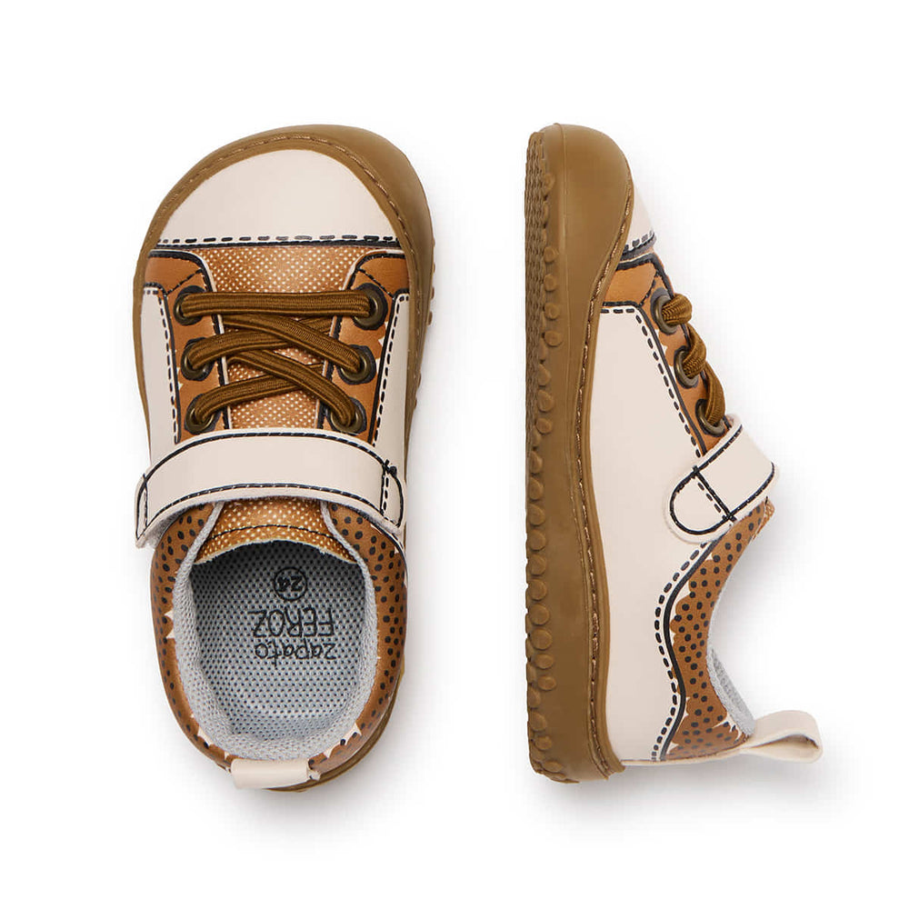 Zapato Feroz Rockers Paterna Comic Mostaza