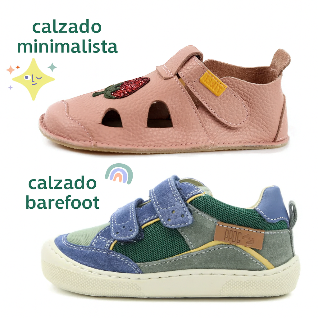 calzado minimalista vs calzado barefoot