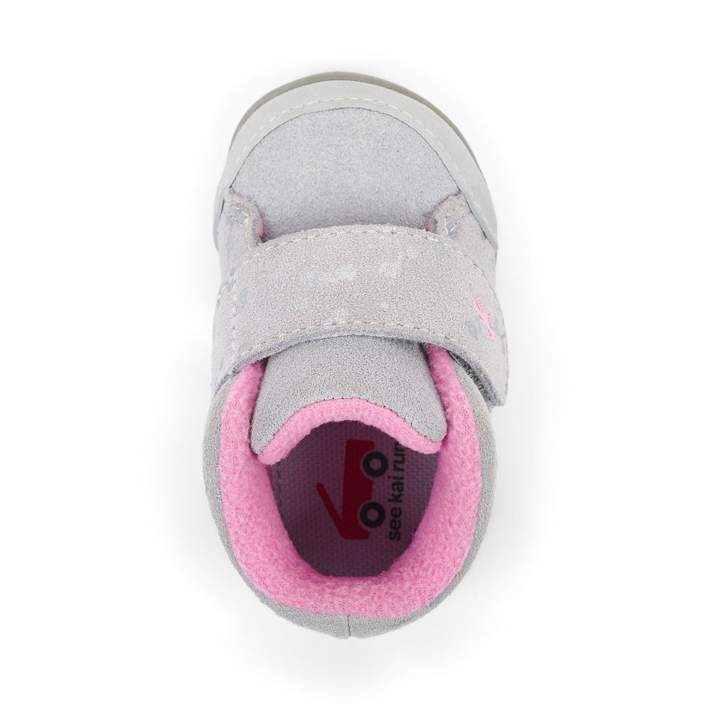 See Kai Run First Casey Gray Suede