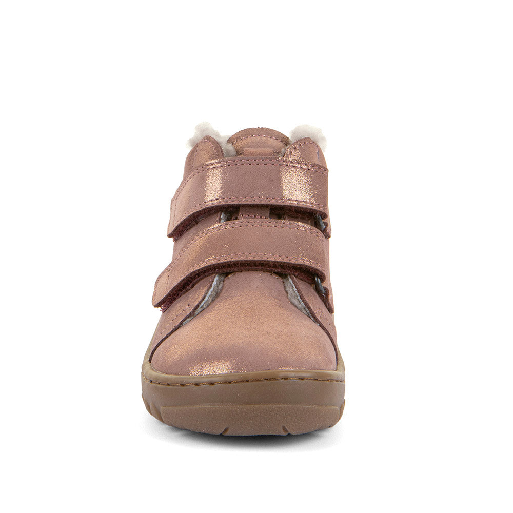 Froddo Barefoot Up Furry Pink Gold