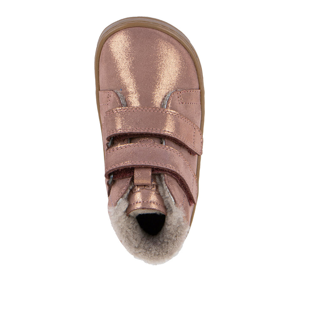 Froddo Barefoot Up Furry Pink Gold