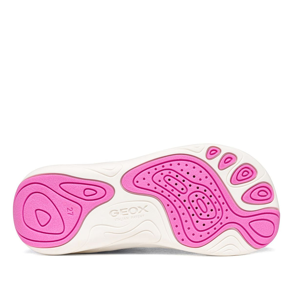Geox Barefoot Foot Run Lt Blue Fuchsia