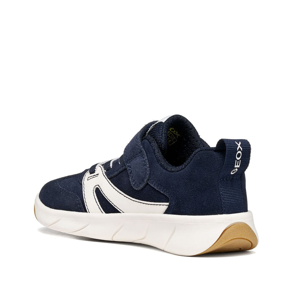 Geox Barefoot Sport Run Dk Navy White