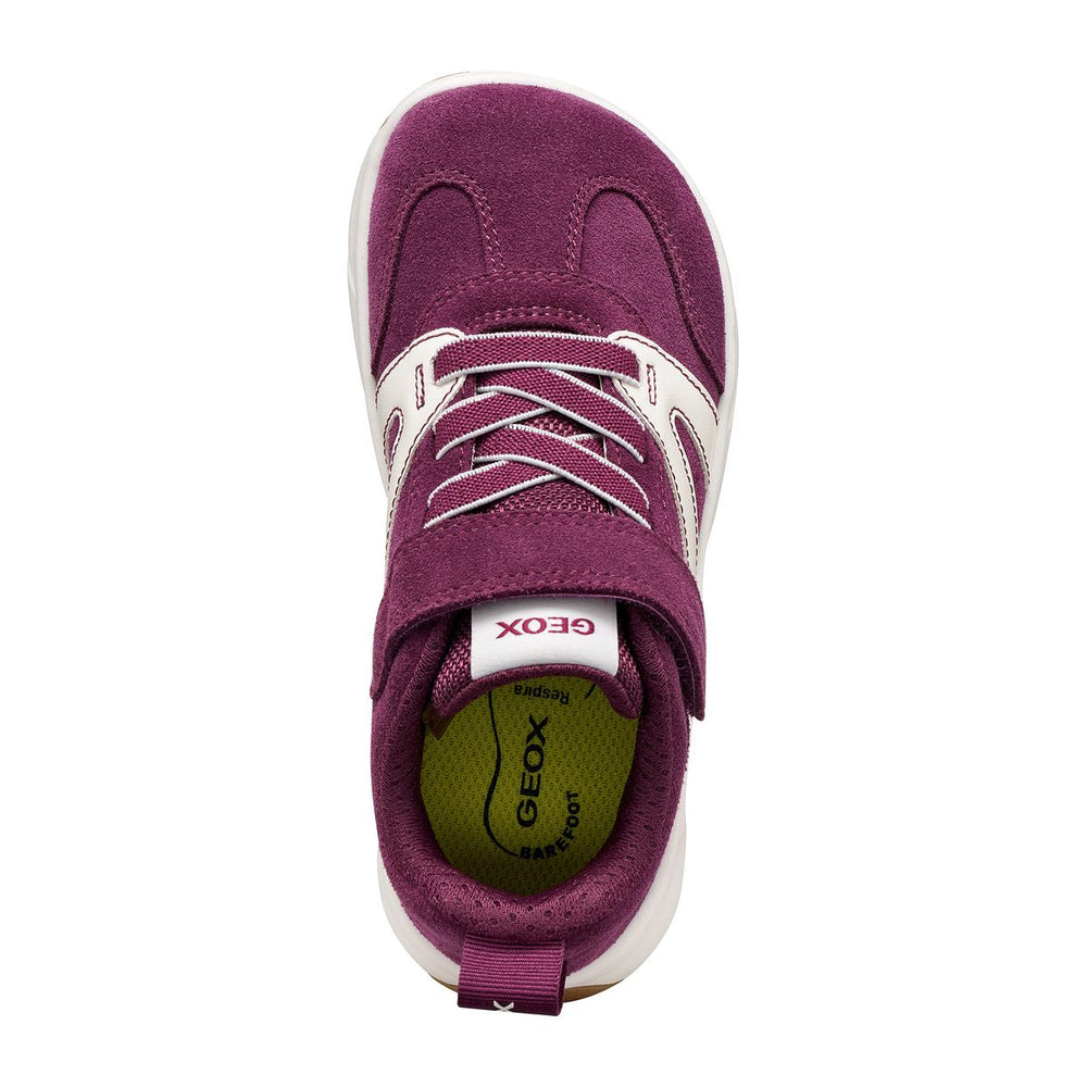 Geox Barefoot Sport Run Dk Purple White