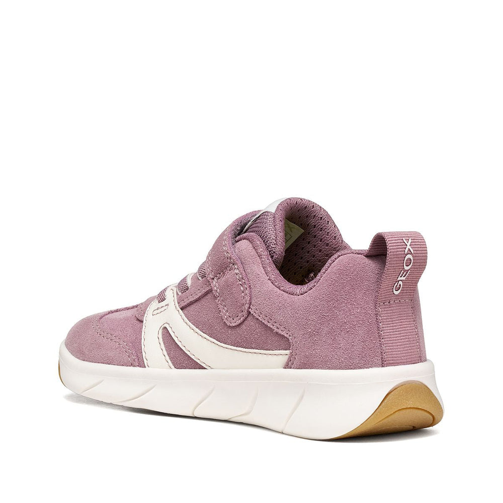 Geox Barefoot Sport Run Old Rose White