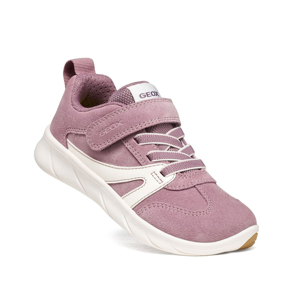 Geox Barefoot Sport Run Old Rose White