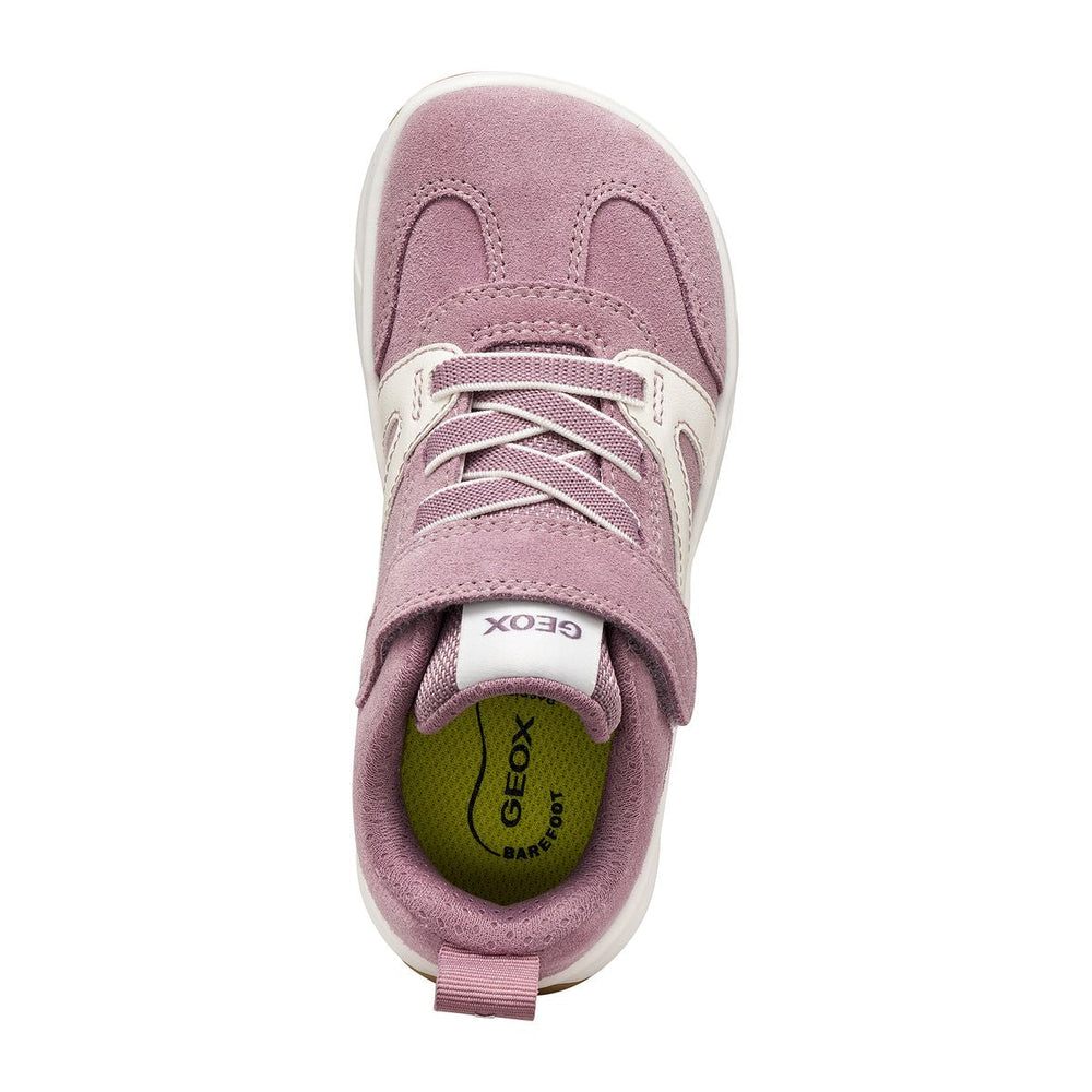 Geox Barefoot Sport Run Old Rose White