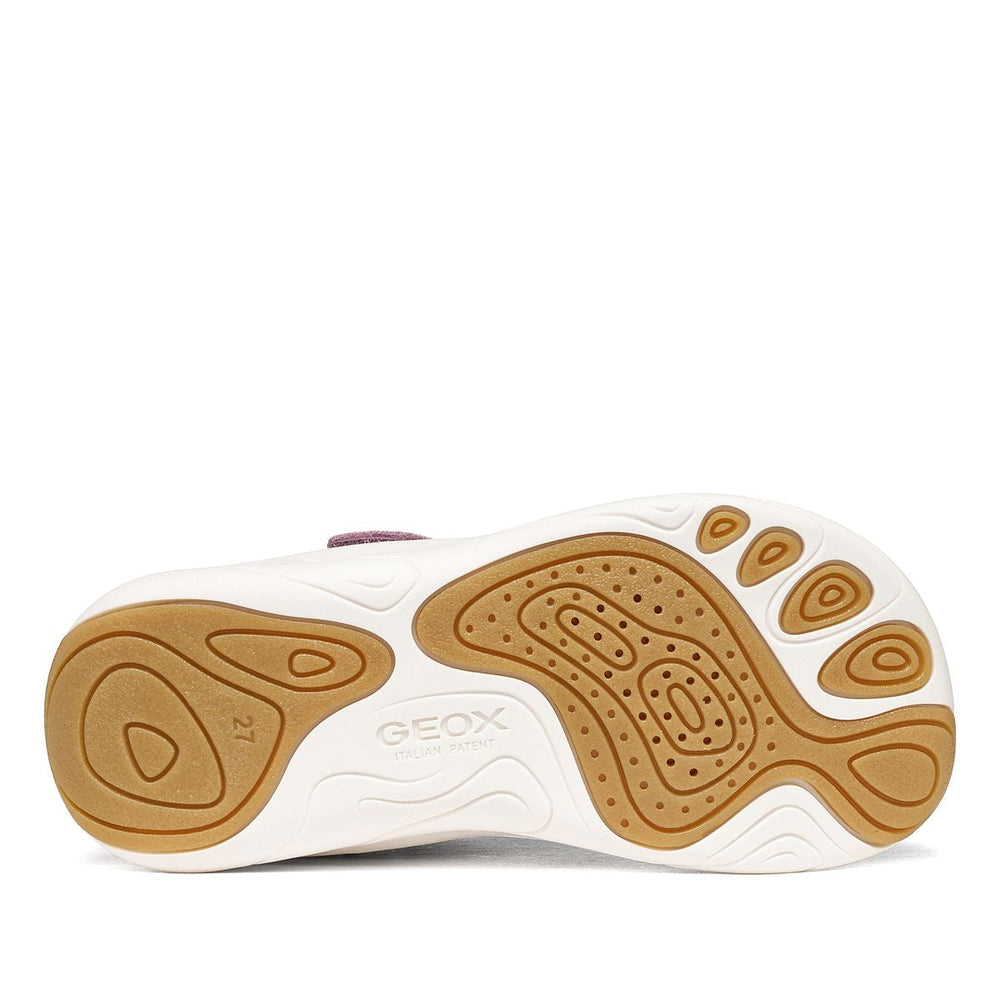 Geox Barefoot Sport Run Old Rose White