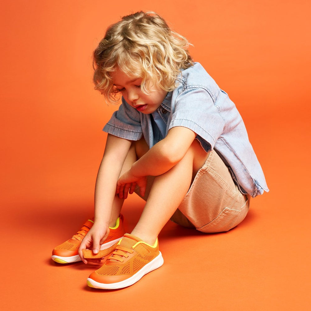 Geox Barefoot Foot Run Orange