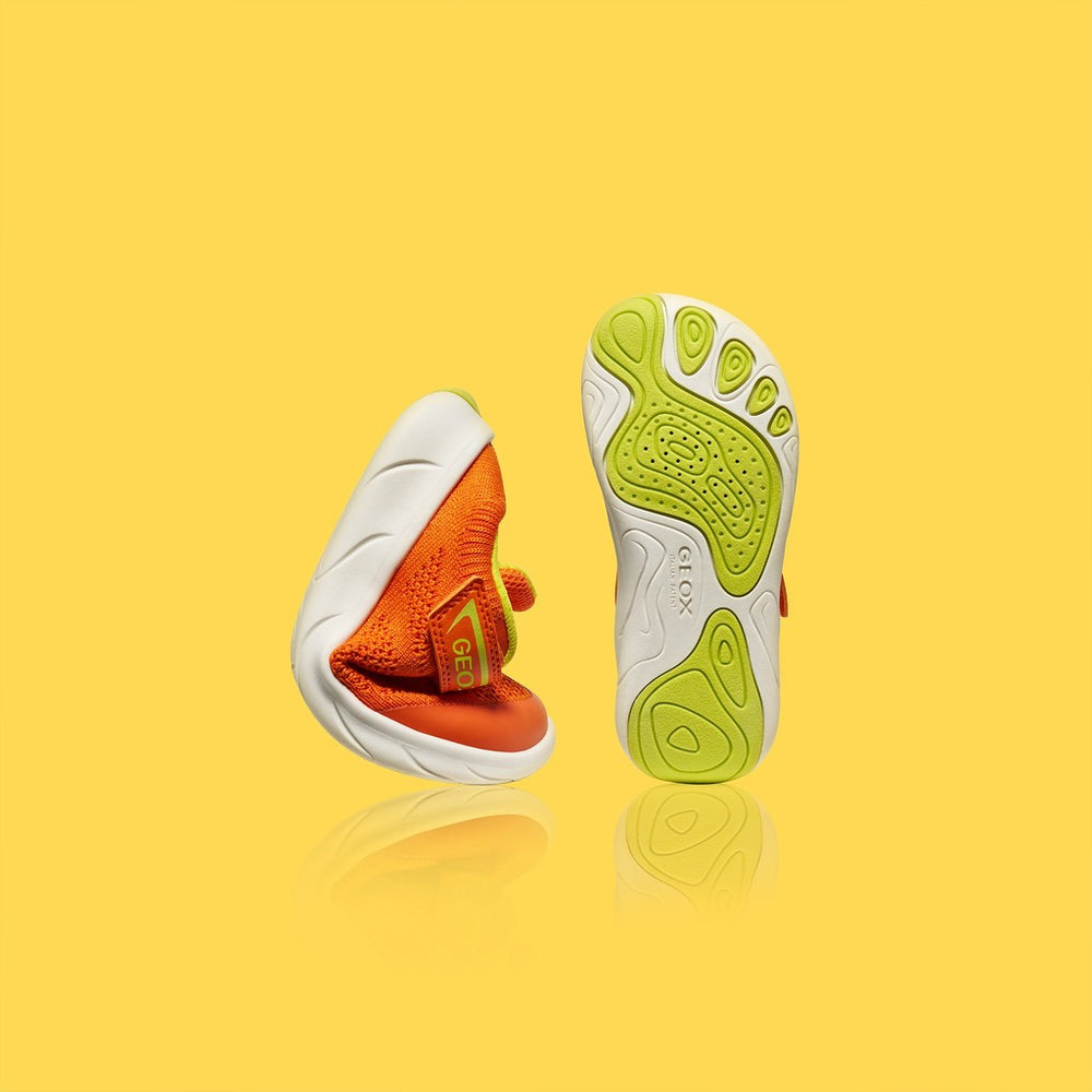 Geox Barefoot Foot Run Orange