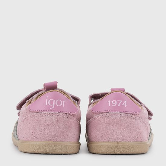 Igor Barefoot tenis bicolor rosa
