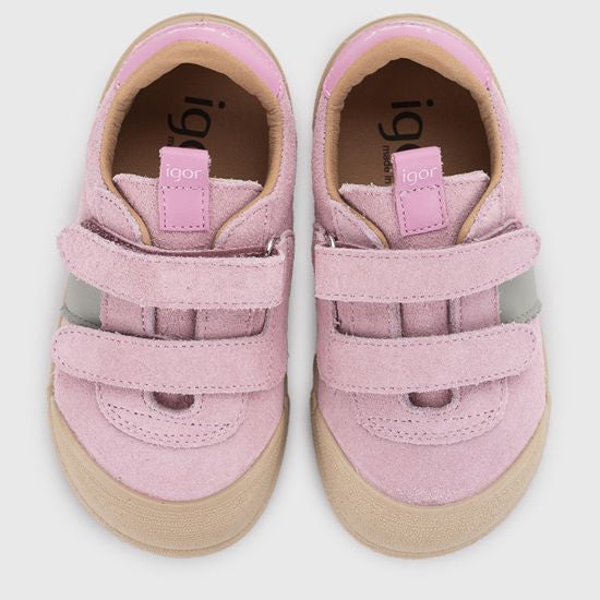 Igor Barefoot tenis bicolor rosa