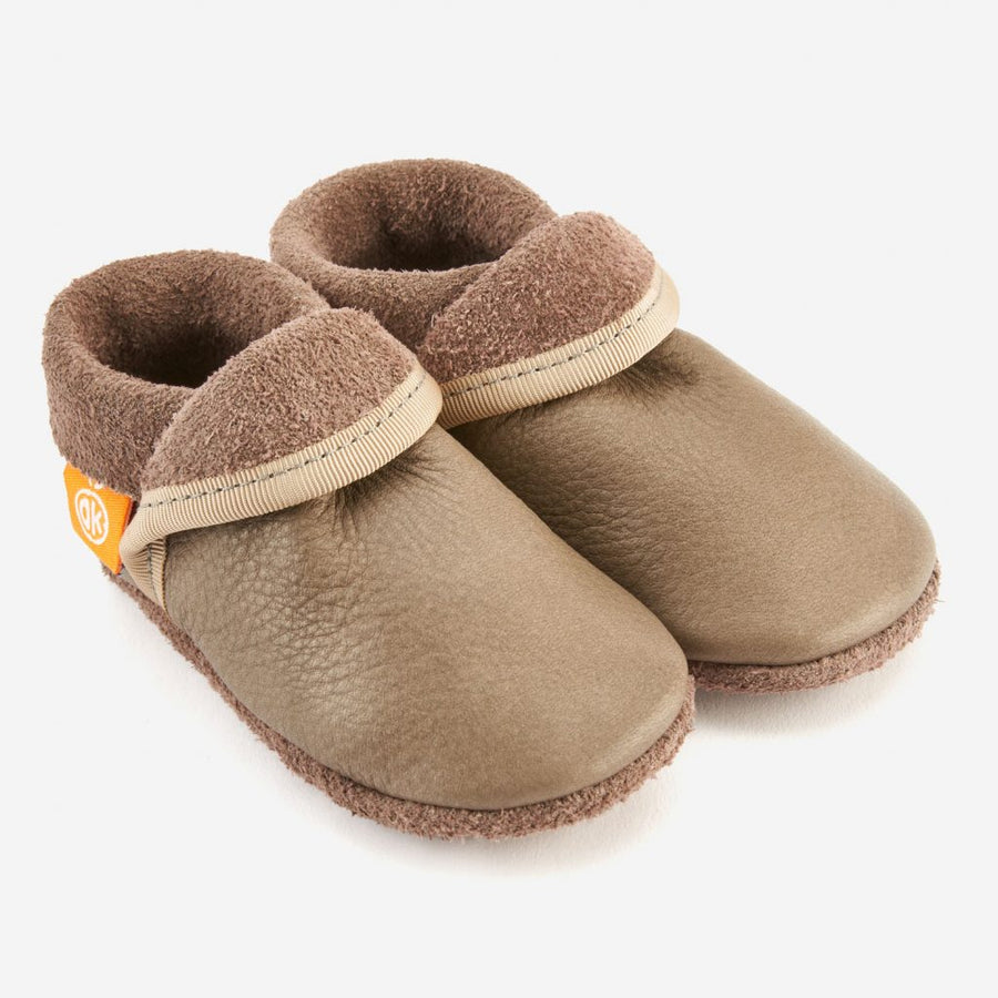 Orangenkinder Pantuflas Beige