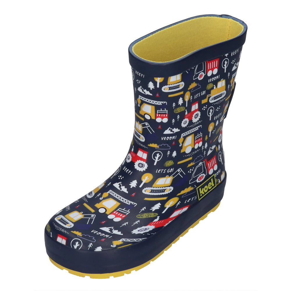 Koel Barefoot Wellie II Tractor Blue