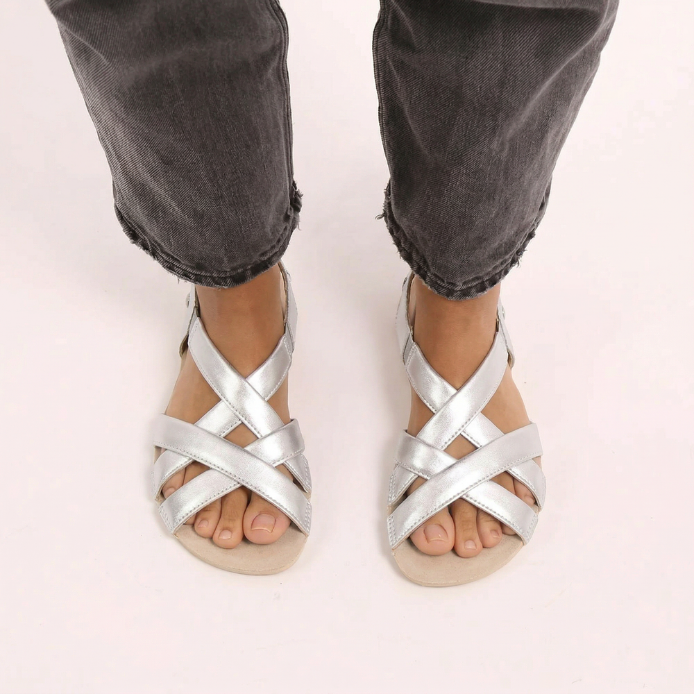 Zapato Feroz Adulte Freekers Meliana Plata Microfibra