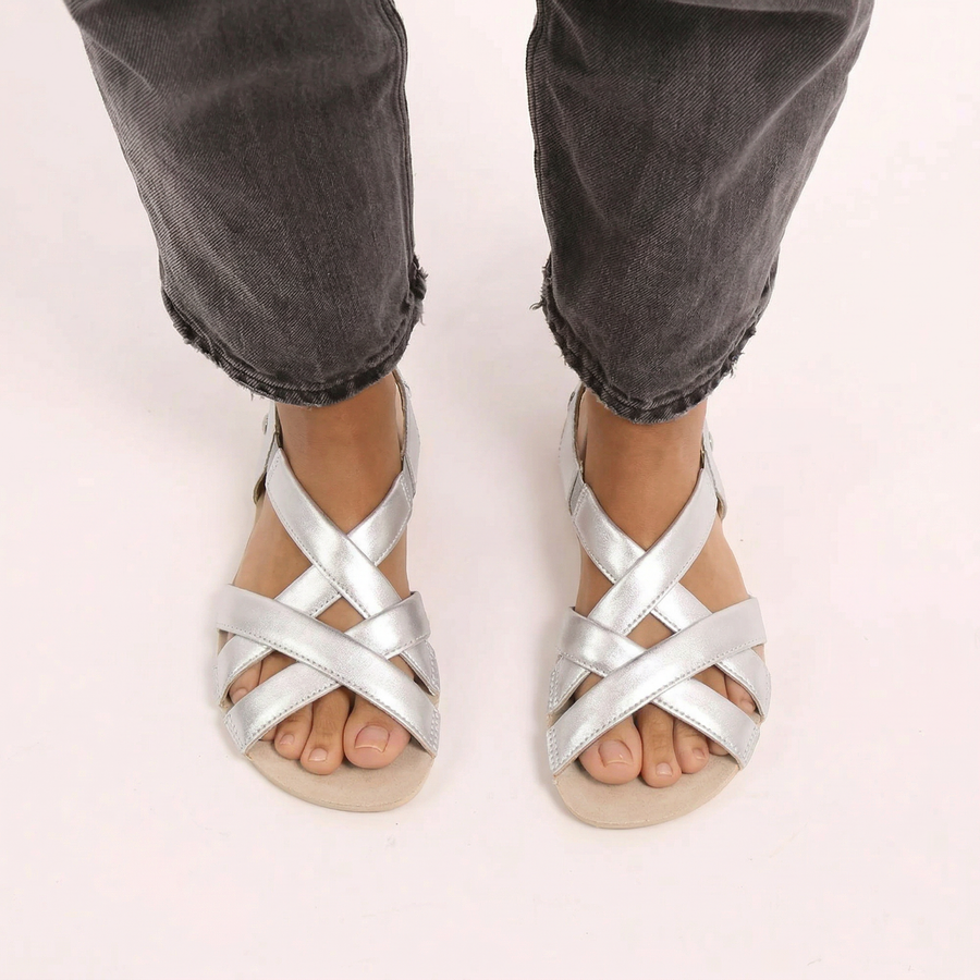 Zapato Feroz Adulte Freekers Meliana Plata Microfibra