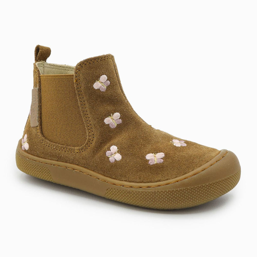 Naturino Barefoot Saik Butterfly Suede Brown