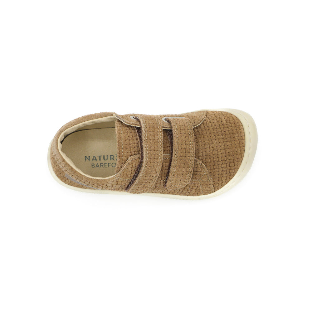 Naturino Barefoot Rabir Velcros Woven Brown