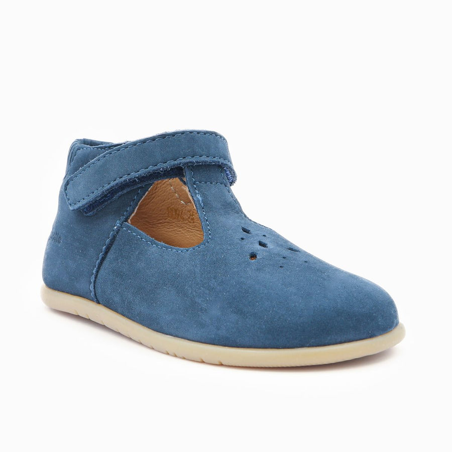Babybotte barefoot Paris Velcros Bleu