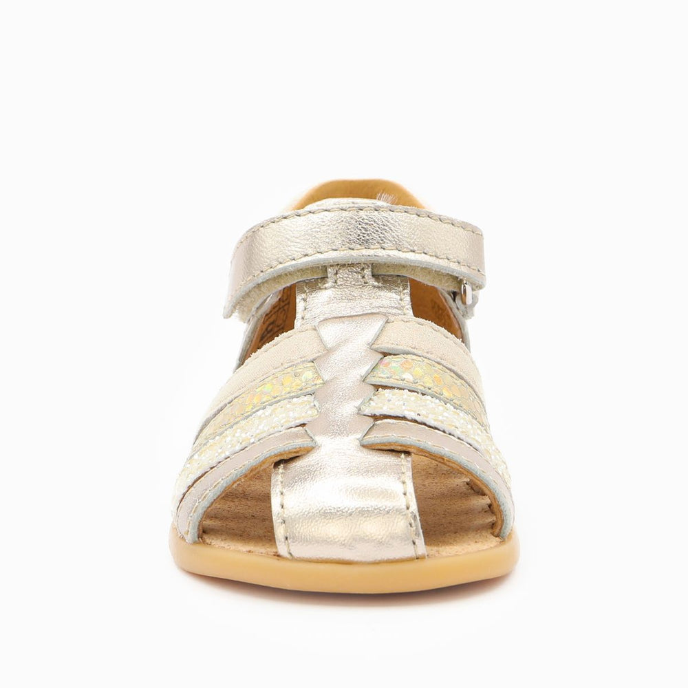 Babybotte barefoot Gaufrette Velcros Platine