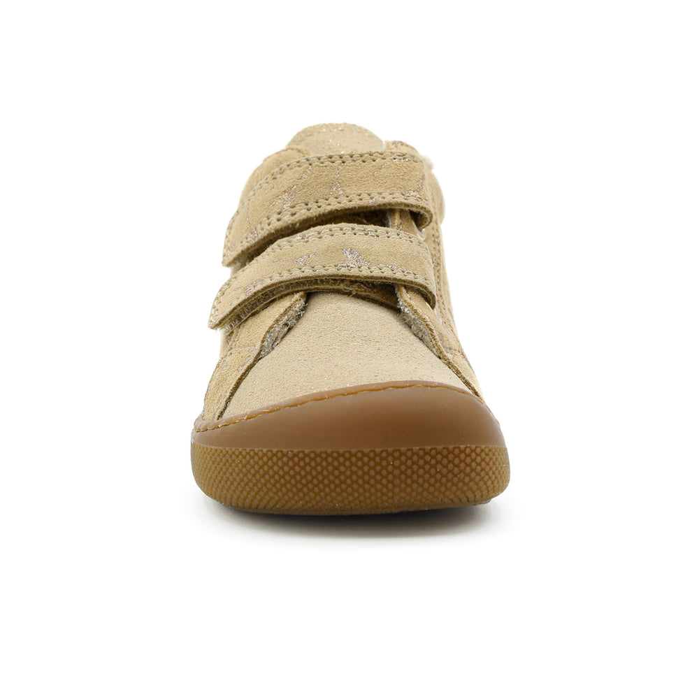 Naturino Barefoot Kommy Forro Flores Beige Oro