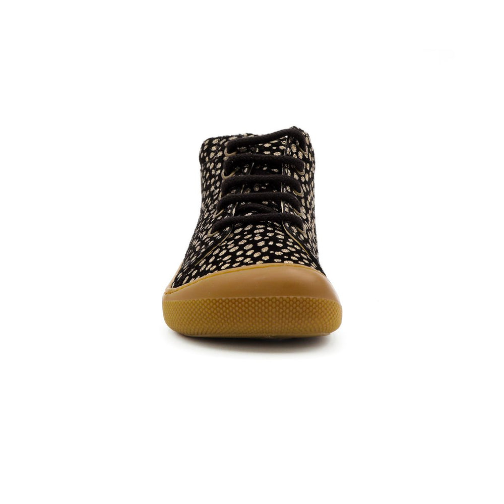 Naturino Barefoot Orec Cordones Negro Puntos Oro