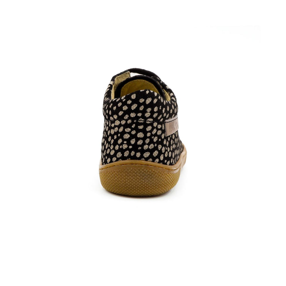 Naturino Barefoot Orec Cordones Negro Puntos Oro