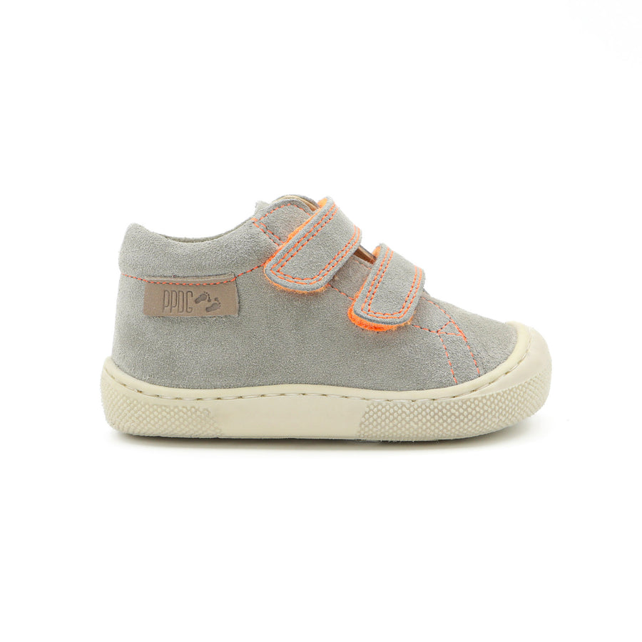 Naturino Barefoot Orec Velcros Topo Naranja Fluor