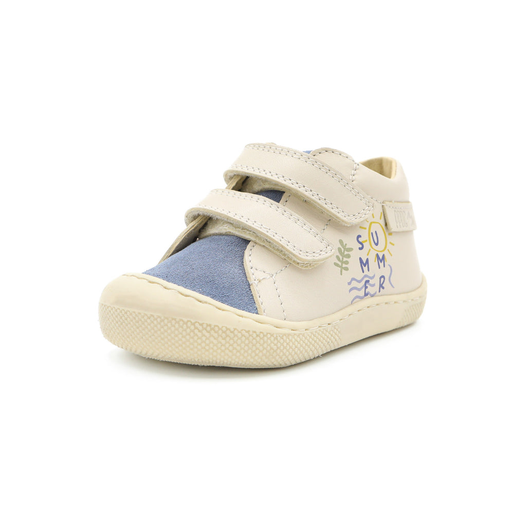 Naturino Barefoot Summer Velcros Loryel Celeste Milk