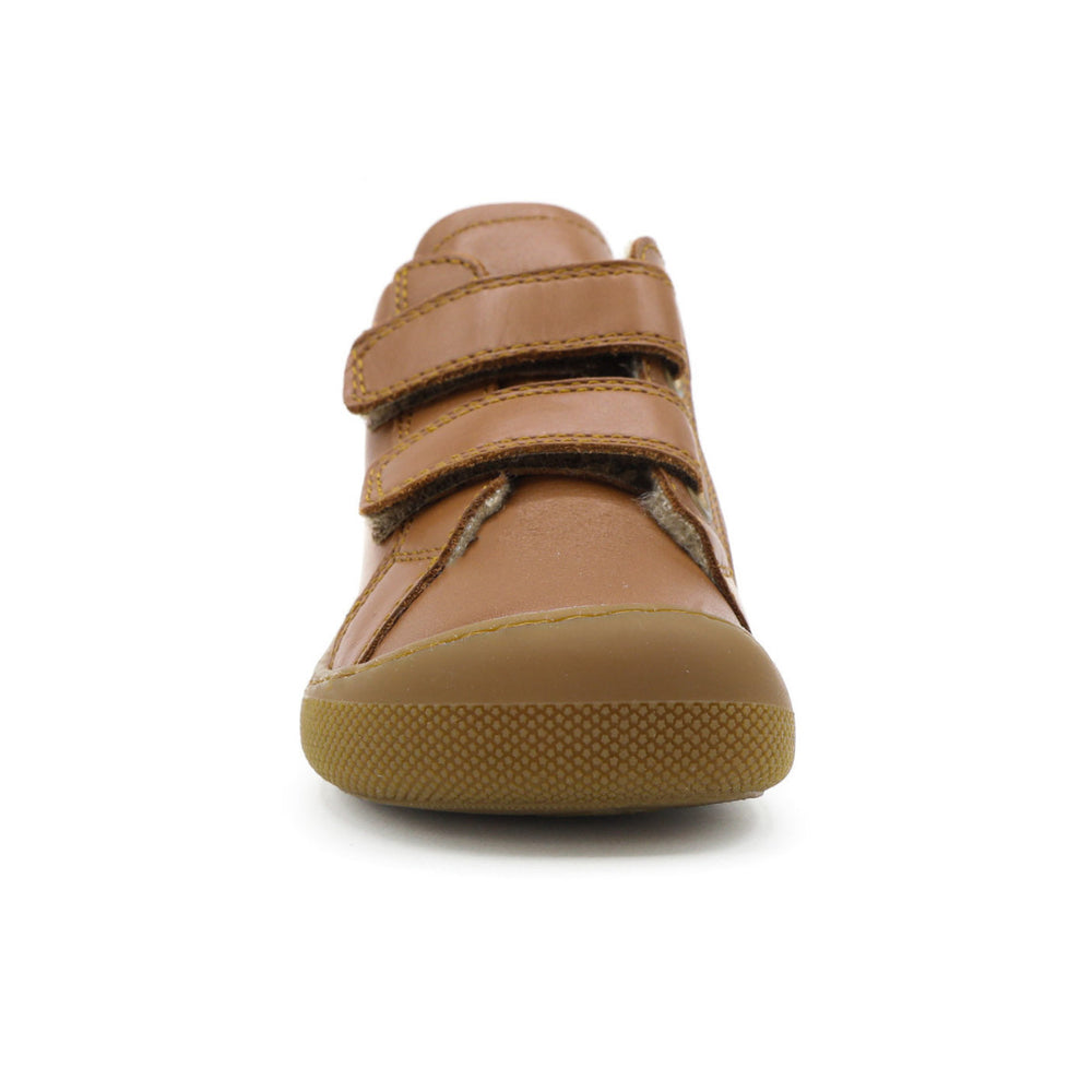 Naturino Barefoot Kommy Velcros Wool Cuoio