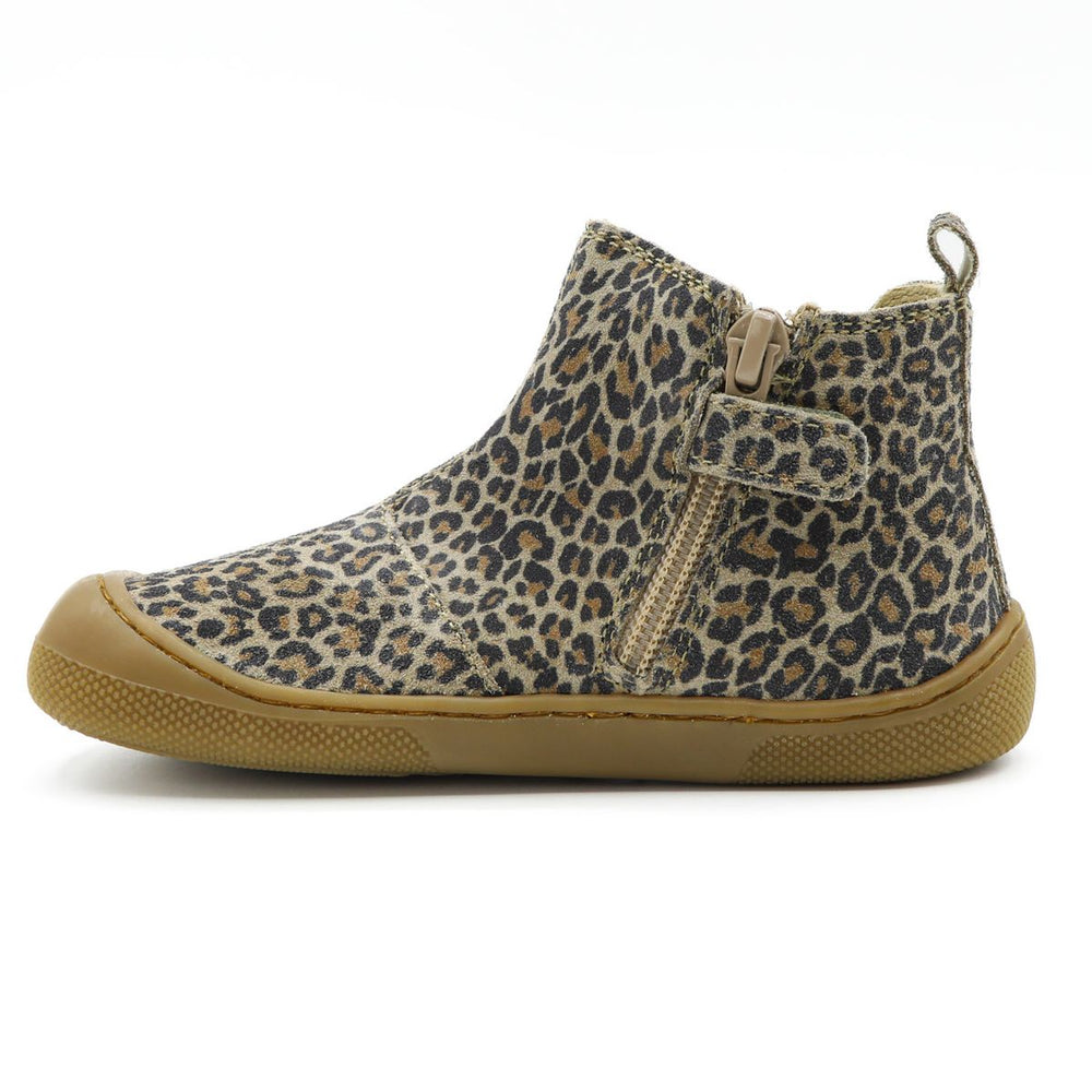 Naturino Barefoot Saik Suede Jaguar Taupe